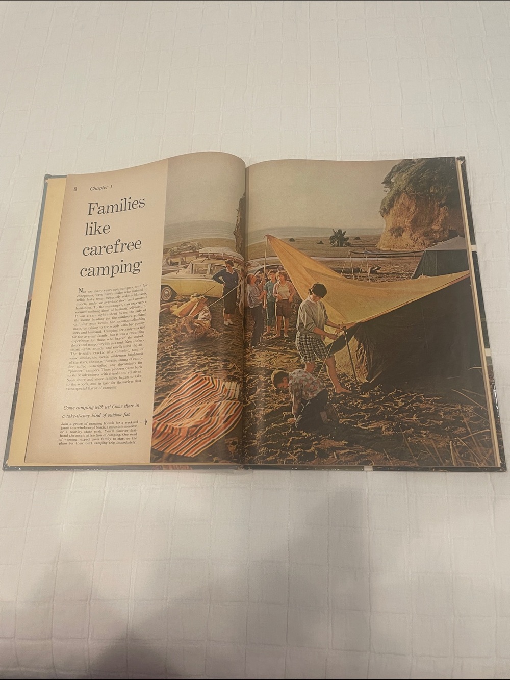 Vintage 1961 first edition Better Homes & Gardens FAMILY CAMPING Hardcover Book - Picture 6 of 16
